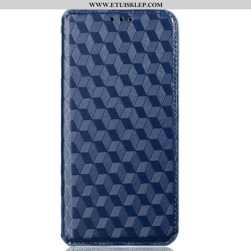 Etui Na Telefon do Honor Magic 4 Lite 5G Etui Folio Skórzany Efekt Tekstury 3d